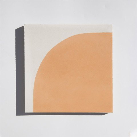 Terracotta cement tile designed by Glazentile