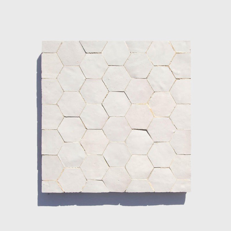 Honeycomb pattern zellige designed by Glazentile