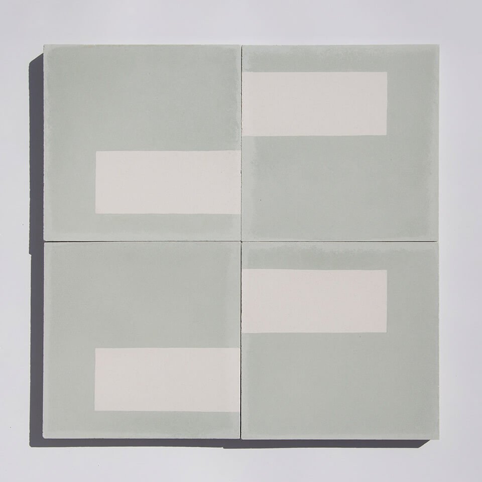 Patch cement tile designed by Glazentile