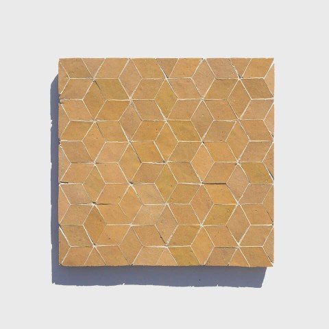 Cube pattern zellige designed by Glazentile