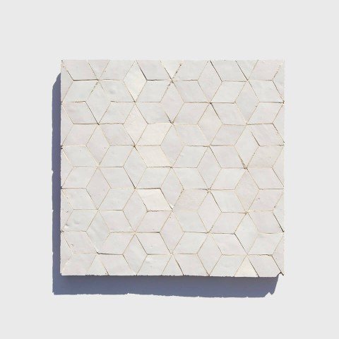 Cube pattern zellige designed by Glazentile