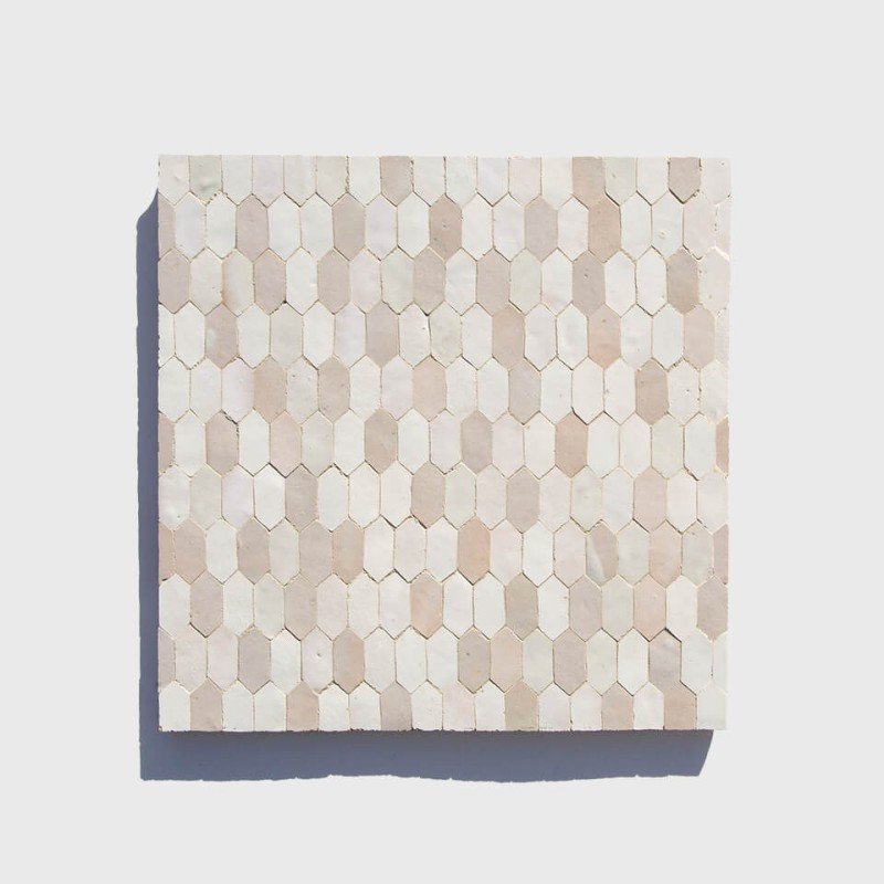 Small hexagonal pattern zellige designed by Glazentile